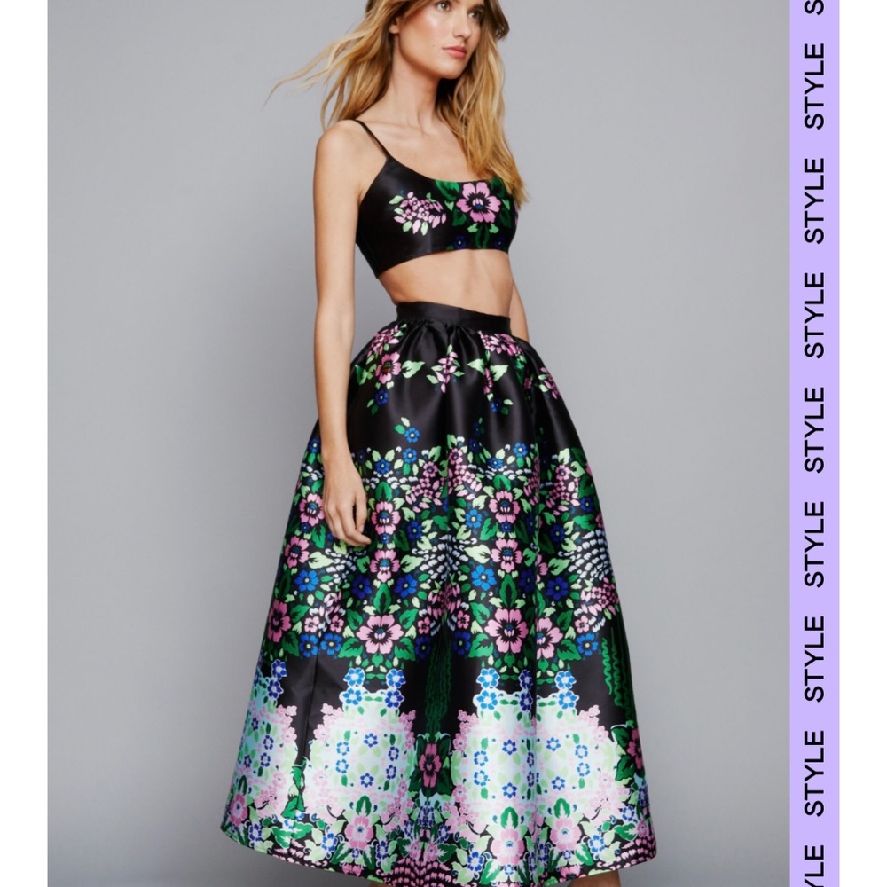 Floral print set